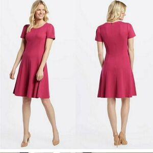 Draper James Fuchsia Midi Dress
